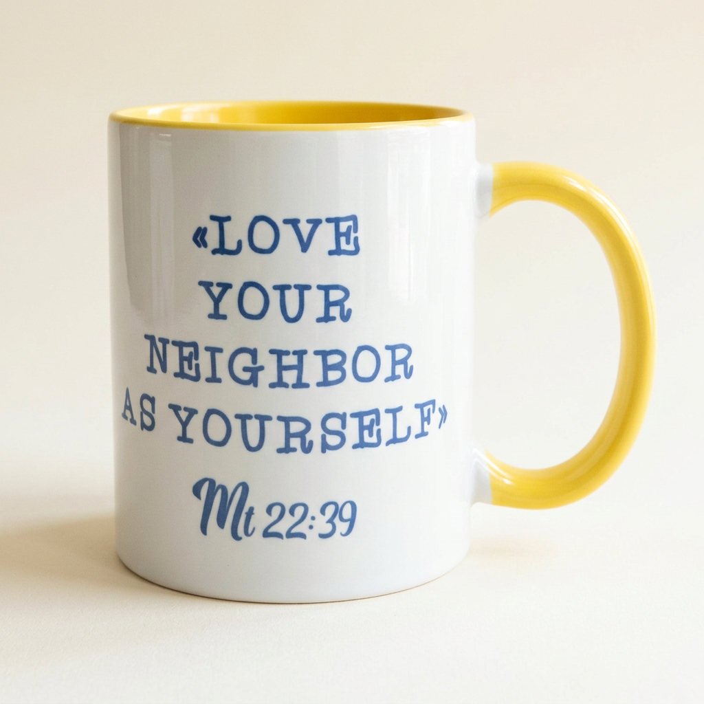 Love your neighbor as yourself — Κούπα